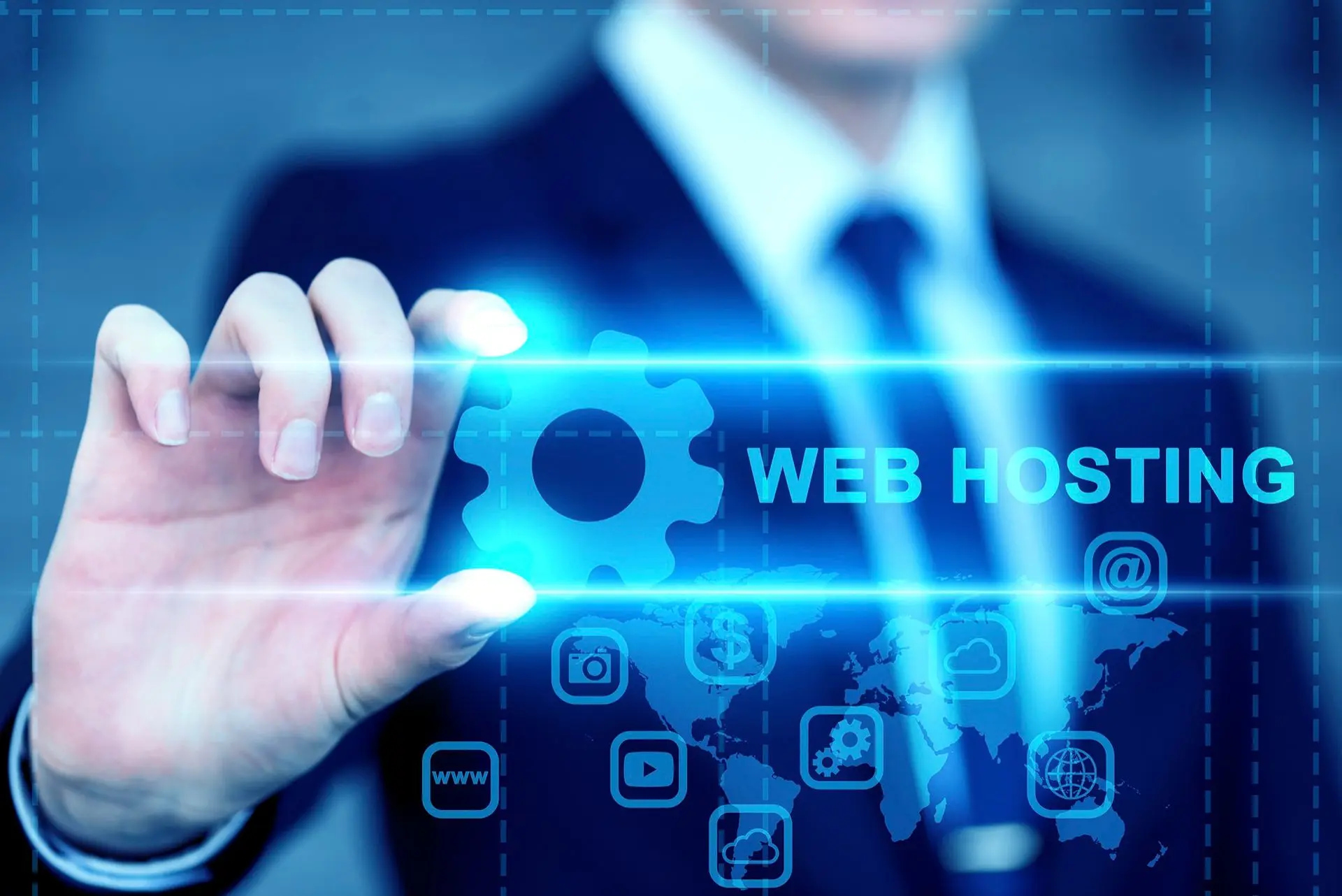 Serveur cloud infogéré sécurisé avec accès centralisé aux services hébergés